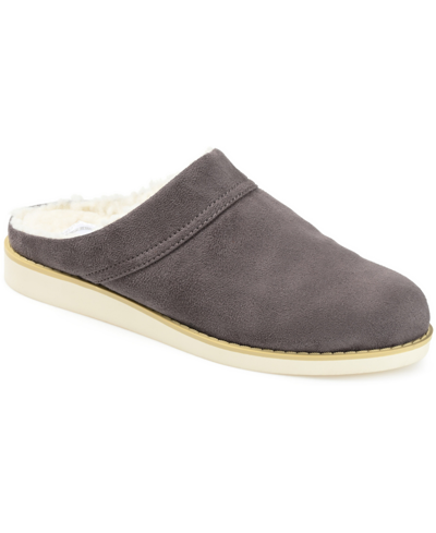 Shop Journee Collection Women's Sabine Slippers In Charcoal