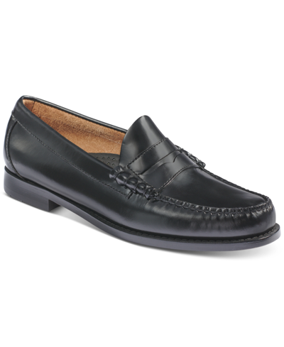 Shop G.h. Bass & Co. G.h.bass Men's Larson Weejuns Loafers In Black