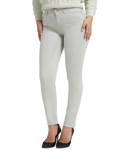 Guess 1981 High-rise Skinny Jeans In Light Matcha | ModeSens