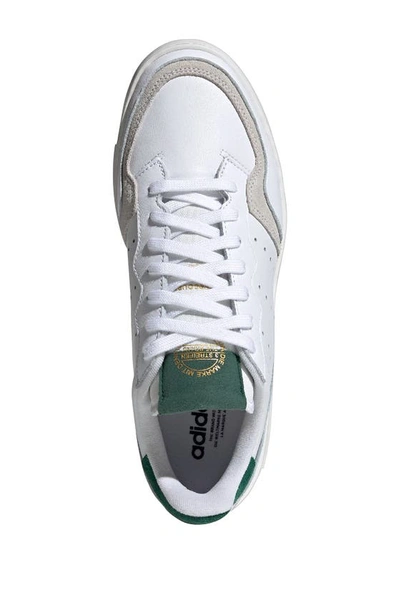 Shop Adidas Originals Supercourt Sneaker In Ftwr White