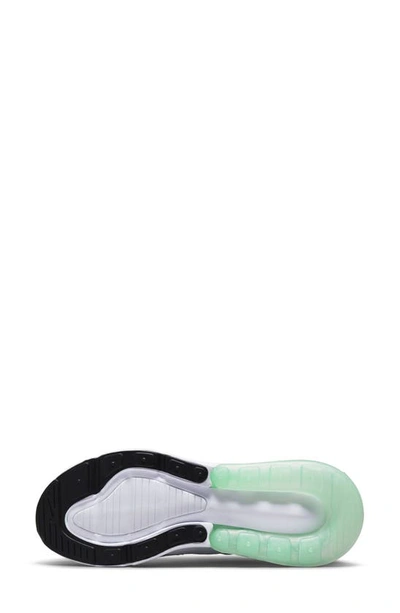 Shop Nike Air Max 270 Sneaker In White/ Silver/ Mint Foam