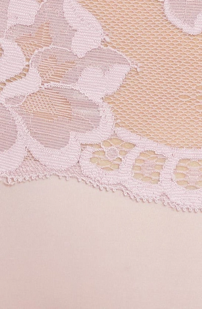 Shop Wacoal Light And Lacy Brief In Dawn Pink