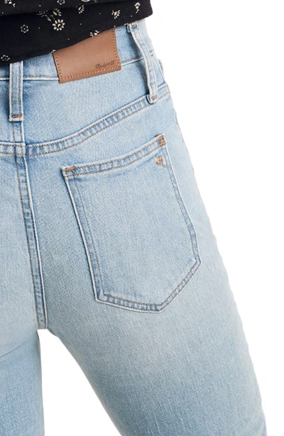 Shop Madewell Classic Crop Straight Jeans In Meadowland