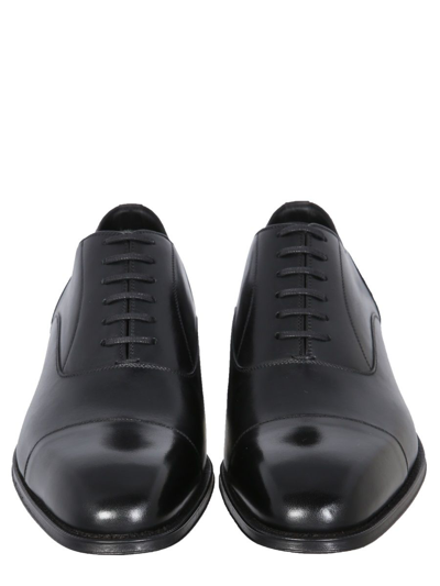 Shop Tom Ford Men's Black Other Materials Lace-up Shoes