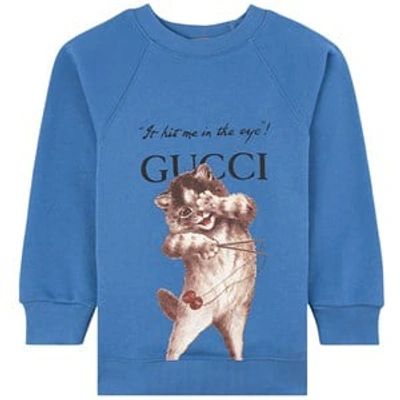 Shop Gucci Kids In Blue