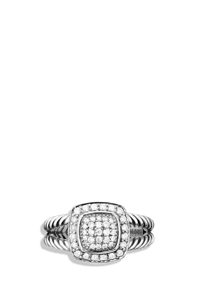 Shop David Yurman Albion Petite Ring With Diamonds