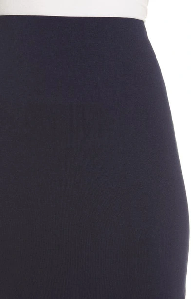 Shop Vince Camuto Midi Tube Skirt In Classic Navy