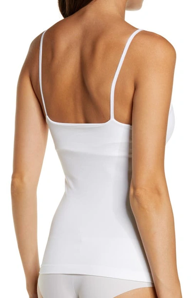 Shop Free People Seamless Scoop Neck Camisole In White