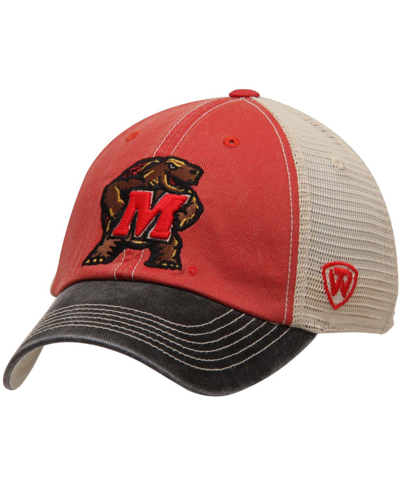 Shop Top Of The World Men's Red Maryland Terrapins Offroad Trucker Adjustable Hat