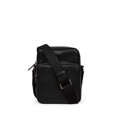 Shop Smythson Reporter Bag In Ludlow In Black