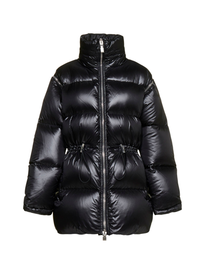 Shop Givenchy Puffer Down Jacket In Black