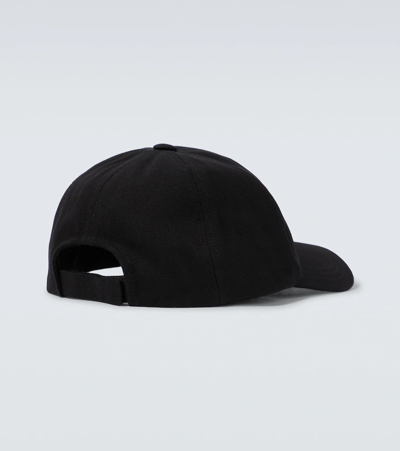 Shop Isabel Marant Tyronyh Cotton Cap In Ecru/black