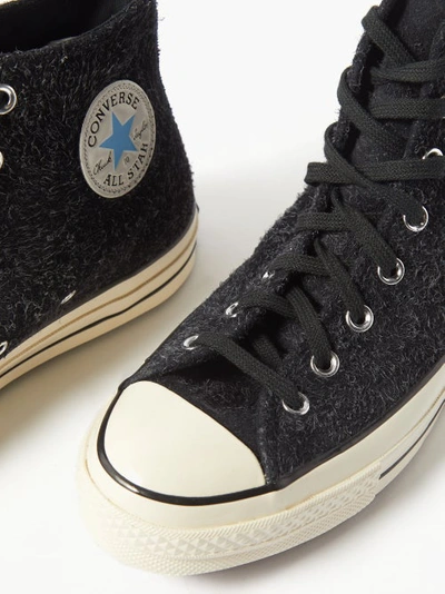 Converse Chuck 70 Hi Hairy Suede High-top Trainers In Black | ModeSens