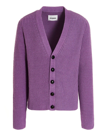 Shop Jil Sander V In Purple