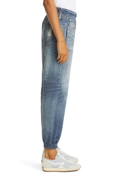 Shop Rag & Bone Miramar Faux Jeans Joggers In Lucaswash