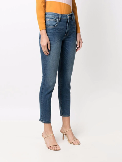 Shop Slvrlake Lou Lou Skinny-cut Jeans In Blau