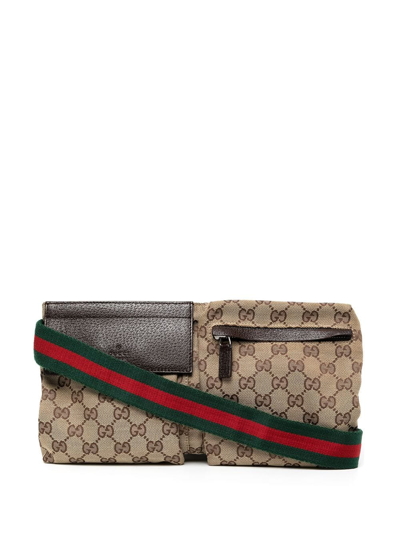gucci pre owned shelly line belt bag item, Cra-wallonieShops