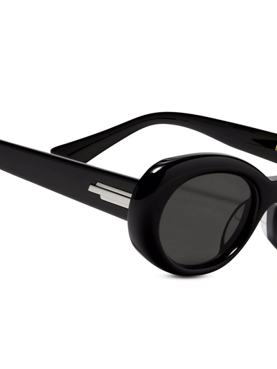 Shop Gentle Monster Le 01 Cat-eye Sunglasses In Black