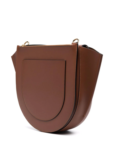 Wandler Hortensia Top-handle Tote Bag In Brown