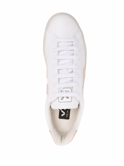 Shop Veja Urca Cwl Lace-up Sneakers In White