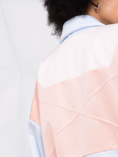 Khrisjoy Colour-block Track Jacket In Purple