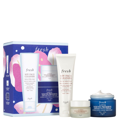 Shop Fresh Lotus Day And Night Skincare Gift Set