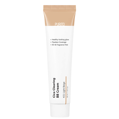 Shop Purito Cica Clearing Bb Cream 30ml (various Shades) - #21 Light Beige