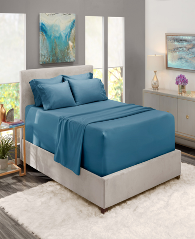Nestl Bedding Extra Deep Pocket 6-pc. Sheet Set, California King In Blue Heaven