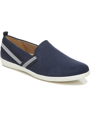 Shop Lifestride Namaste Slip-ons Women's Shoes In Luxe Navy Canvas