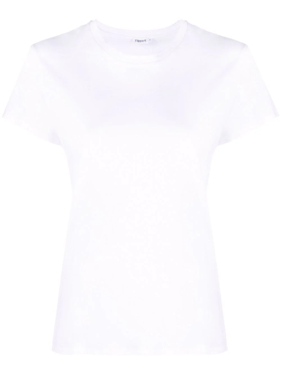 Shop Filippa K Organic-cotton T-shirt In White
