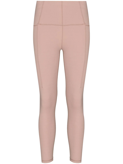 Shop Sweaty Betty High-waisted Leggings In Pink