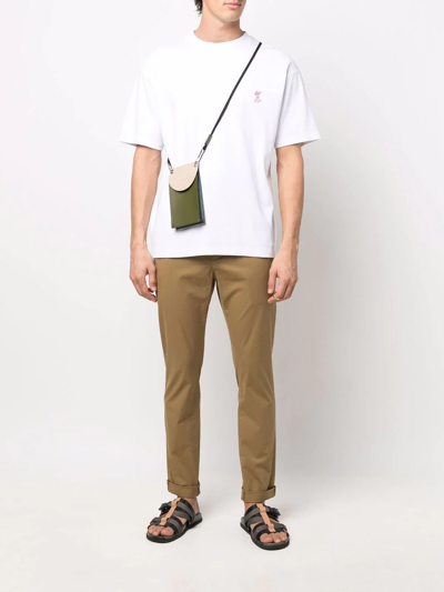 Dondup Slim-cut Chino Trousers In Neutrals