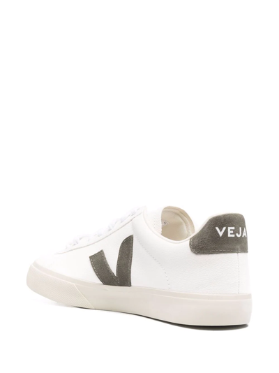 Shop Veja Campo Low-top Sneakers In White