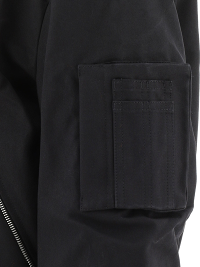 Shop Off-white "diag Tab" Bomber Jacket In Black  