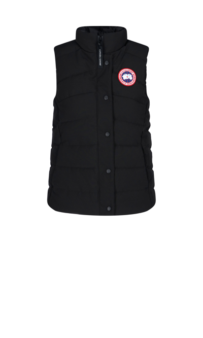 Canada Goose Kids' Freestyle Vest 61 Gilet In Black | ModeSens