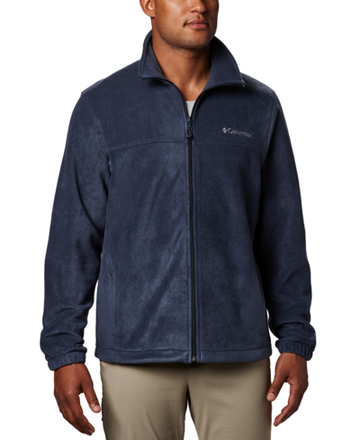 Shop Columbia Men's Steens Mountain Full Zip 2.0 Fleece Jacket In Collegiate Navy