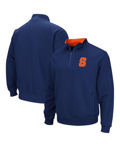 Shop Colosseum Men's  Navy Syracuse Orange Tortugas Team Logo Quarter-zip Jacket
