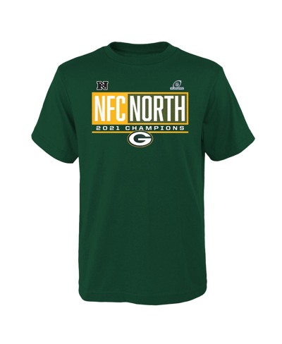 Green Bay Packers Fanatics Branded 2021 NFC North Division Champions Big &  Tall Blocked Favorite T-Shirt - Green