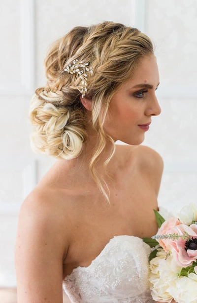Shop Brides And Hairpins Alexina Comb In Gold