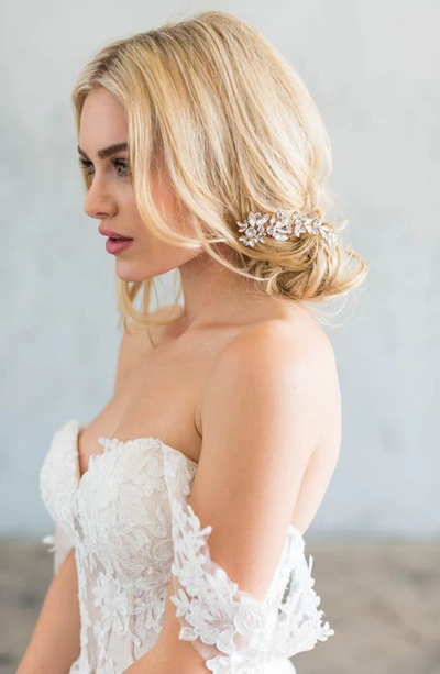 Brides And Hairpins Cameo Comb In Gold