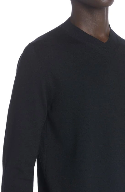 Shop Bottega Veneta Wool Blend Sweater In Black