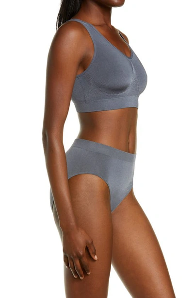 Shop Wacoal B Smooth Seamless Bralette In Ombre Blue