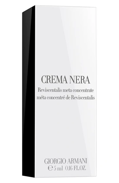 Shop Giorgio Armani Crema Nera Meta Concentrate Hydrating Serum, 1 oz