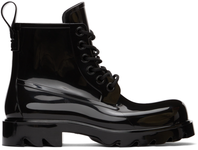 Shop Bottega Veneta Black Stride Ankle Boots In 1000 Black
