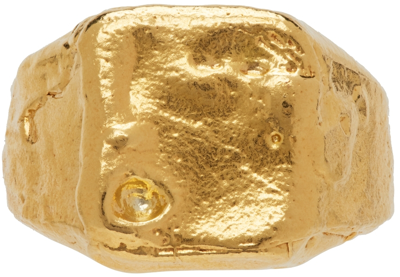 Shop Alighieri Gold 'the Lost Dreamer' Ring