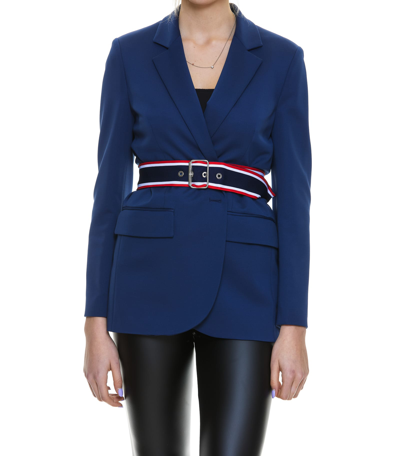 Shop Pinko Erice Blazer In Blue