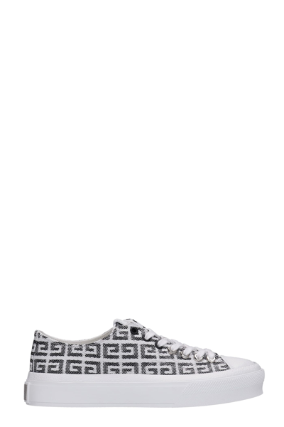 Shop Givenchy Sneakers In Black Polyester