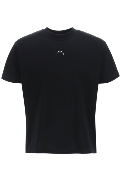 Shop A-cold-wall* Brutalist Logo T-shirt In Black (black)