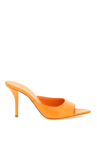 Shop Gia X Pernille Teisbaek Perni 04 Mules In Flash Orange (orange)