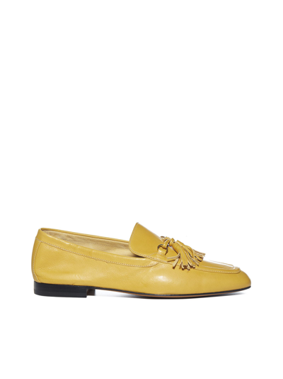 Shop Doucal's Flat Shoes In Ananas Fdo Nero